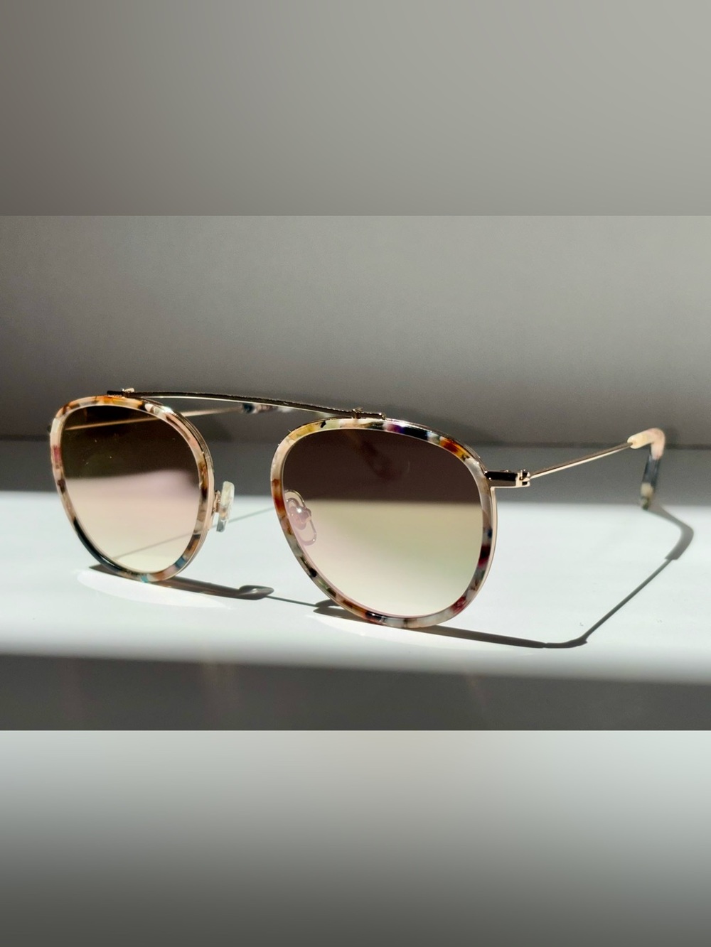 KREWE - CHARTRES | Gelato 24K Mirror Sunglasses